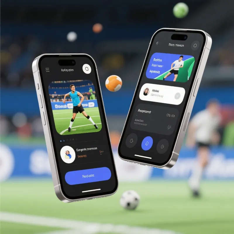 奇异果体育APP界面展示